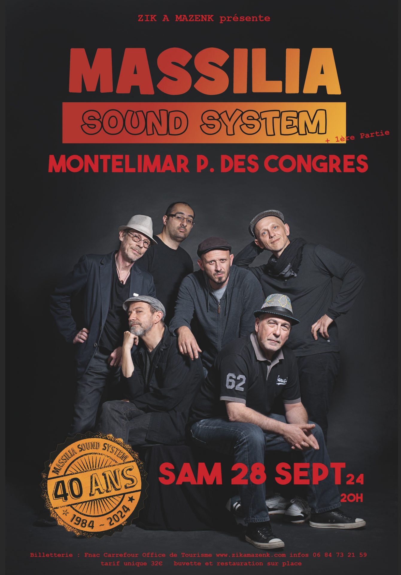 Spectacle - Massilia Sound System - 40 ans